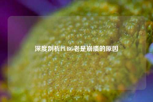 深度剖析PUBG老是崩溃的原因